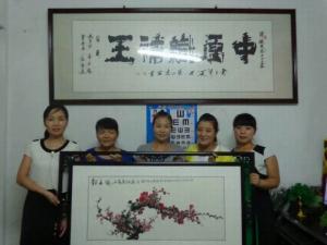 学员给老师送匾
